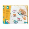 Janod Collection "Les Ateliers Bijoux" & Les Perles*6 Barrettes Animaux Pailletés à Créer
