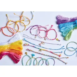 Janod Collection "Les Ateliers Bijoux" & Les Perles*30 Bracelets Enroulés Arc-En-Ciel