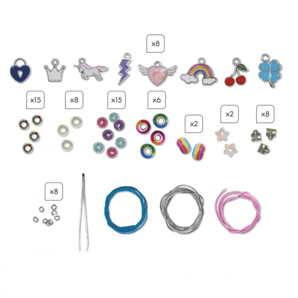 Janod Collection "Les Ateliers Bijoux" & Les Perles*8 Bracelets Feel Good A Créer