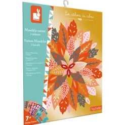 Janod Créations 3D|Collection "Les Ateliers Du Calme"*3 Mandalas Nature