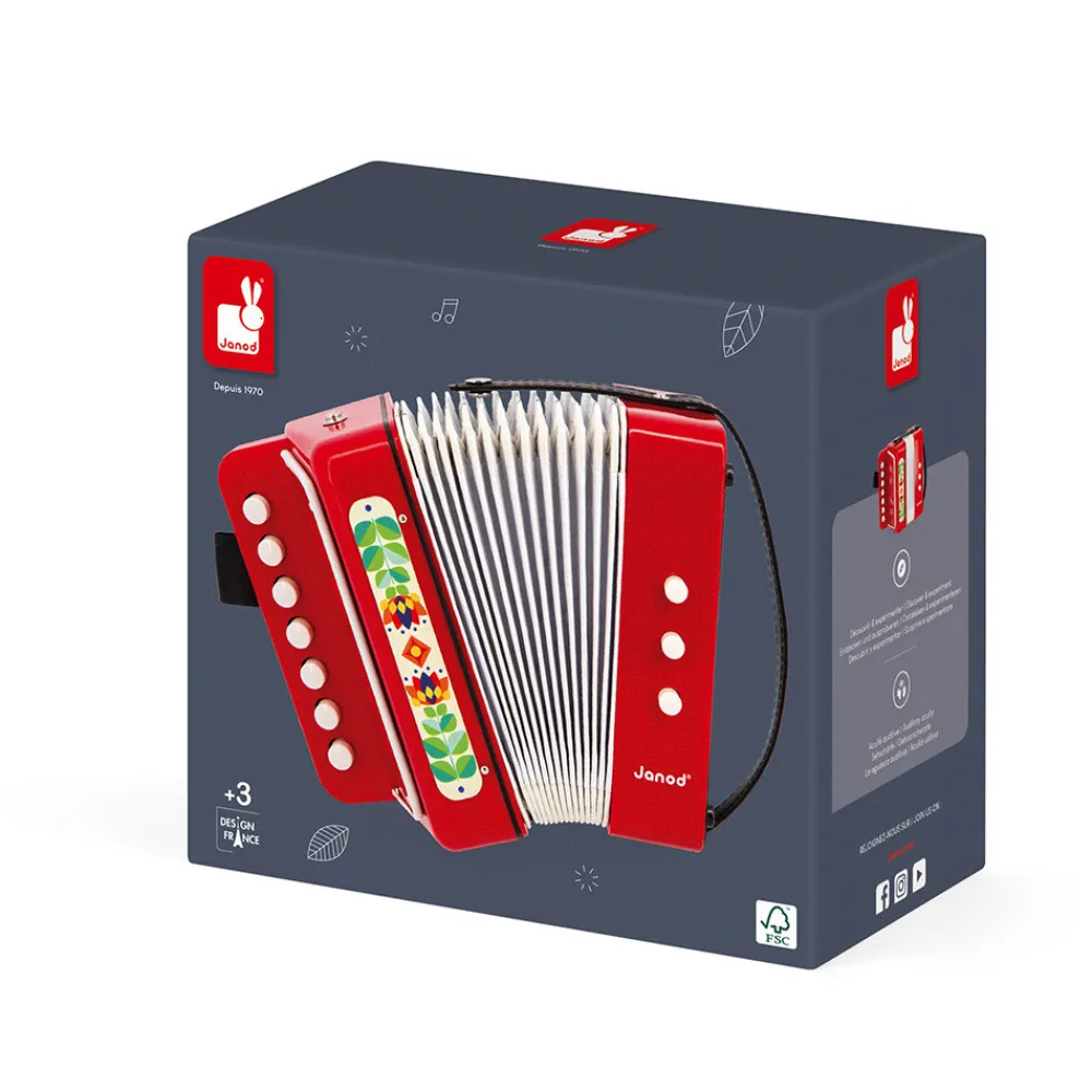 Janod Jouets Musicaux*Accordéon Gioia
