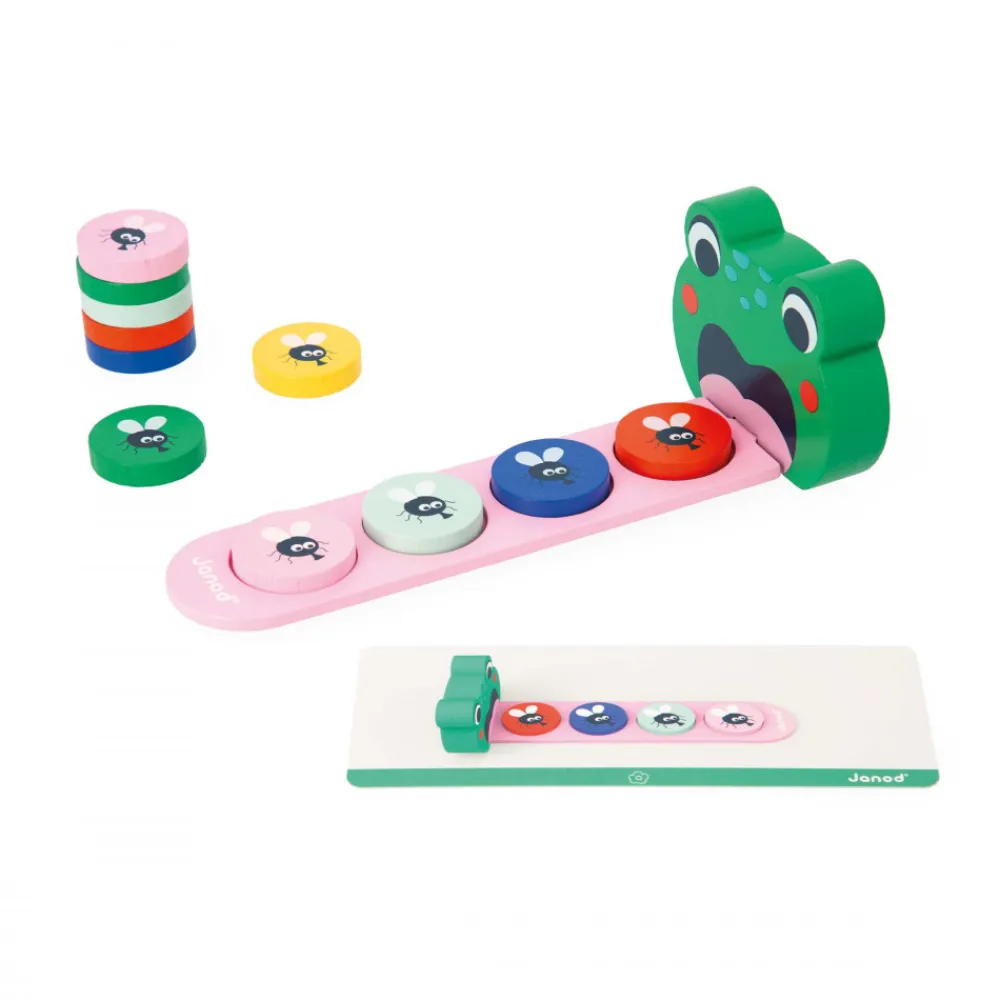 Janod Jeux Éducatifs Maternelle|Jeux Éducatifs Science & Géographie*Algorithme - La Grenouille