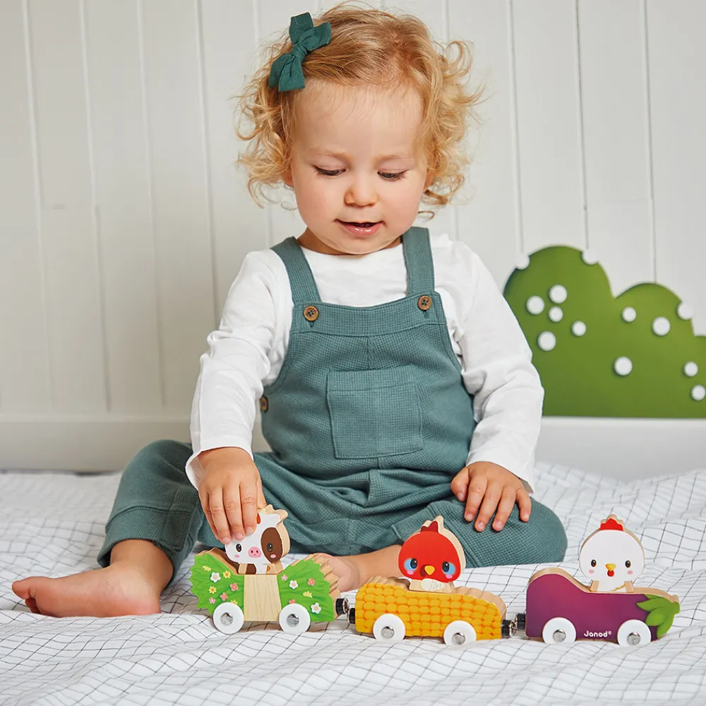 Janod Tracteurs & Animaux De La Ferme|Jouets Magnétiques*Animaux de la Ferme Magnétiques