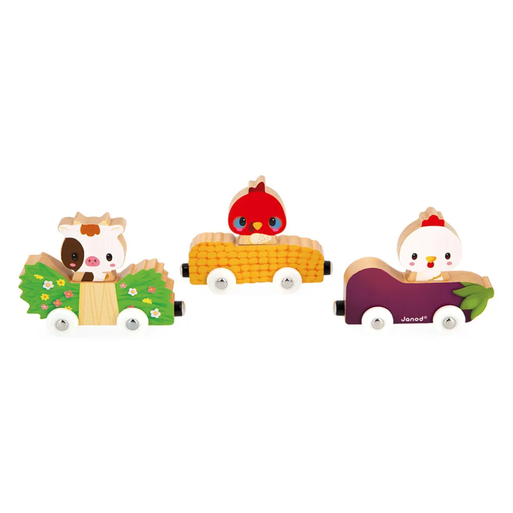 Janod Tracteurs & Animaux De La Ferme|Jouets Magnétiques*Animaux de la Ferme Magnétiques
