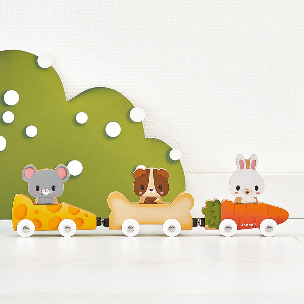 Janod Tracteurs & Animaux De La Ferme|Jouets Magnétiques*Animaux Familiers Magnétiques