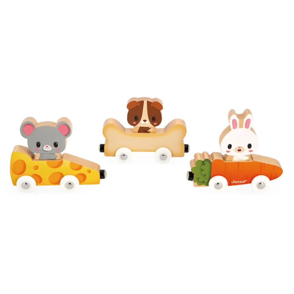 Janod Tracteurs & Animaux De La Ferme|Jouets Magnétiques*Animaux Familiers Magnétiques