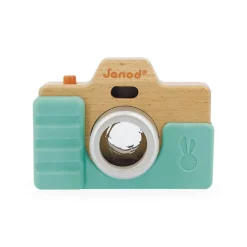 Janod Imitation Métiers|Jouets Musicaux*Appareil Photo Sonore et Lumineux Bleu
