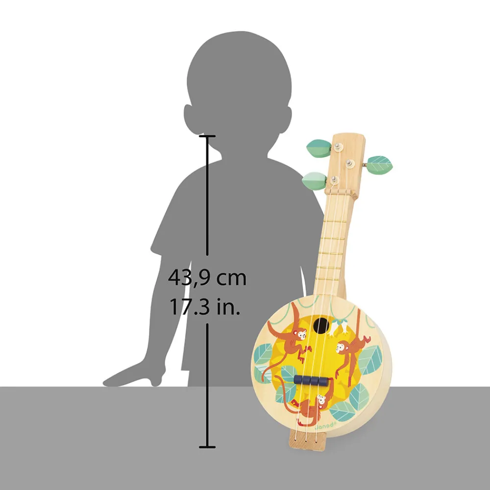 Janod Jouets Musicaux*Banjo Jungle Gioia