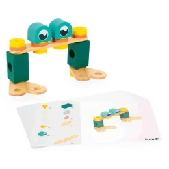 Janod Établis, Outils & Bricolage*Baril Brico'Kids 50 pièces (bois)