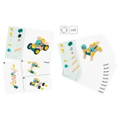 Janod Établis, Outils & Bricolage*Baril Brico'Kids 50 pièces (bois)