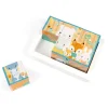 Janod Cubes & Pyramides*Barquette 6 Cubes Pure (bois)