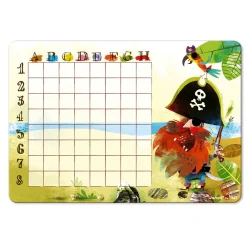 Janod Jeux Éducatifs Primaire|Jeux Éducatifs Magnétiques*Bataille Navale Pirates
