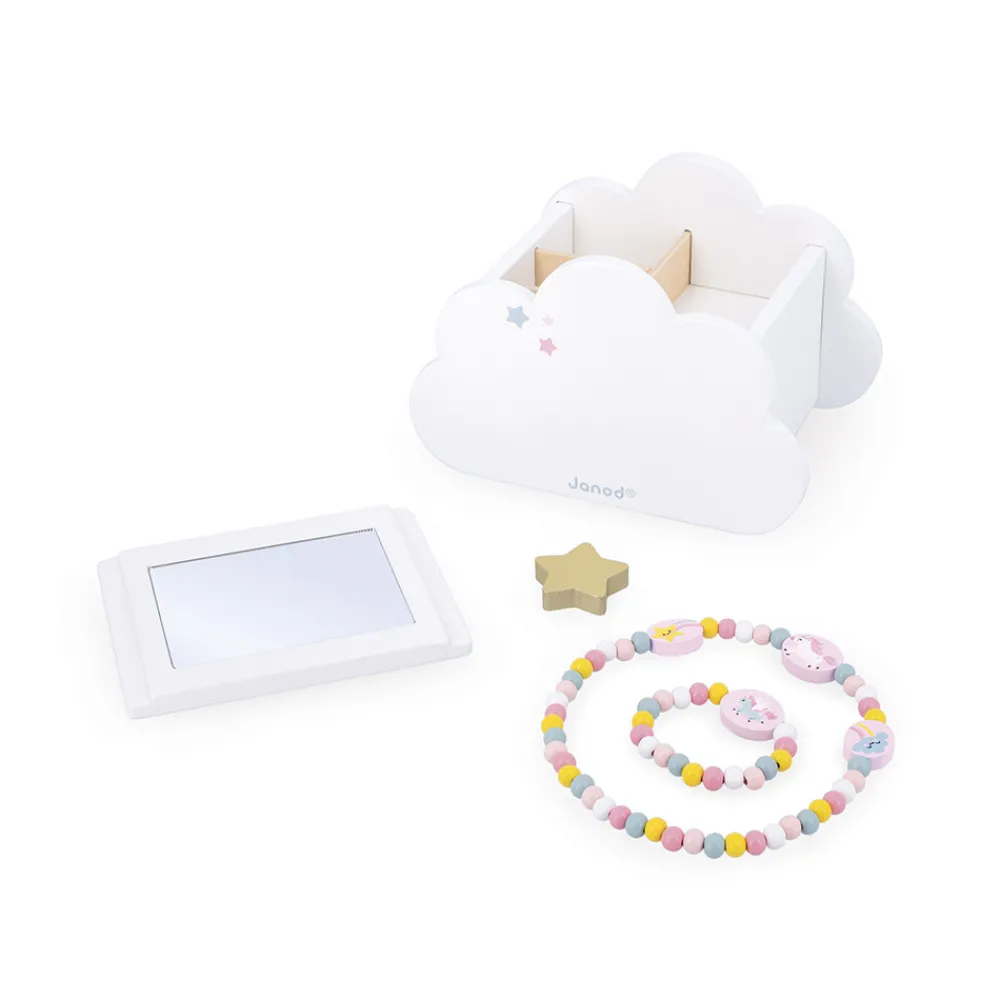 Janod Tapis & Déco|Beauté*Boîte à Bijoux en bois Licorne