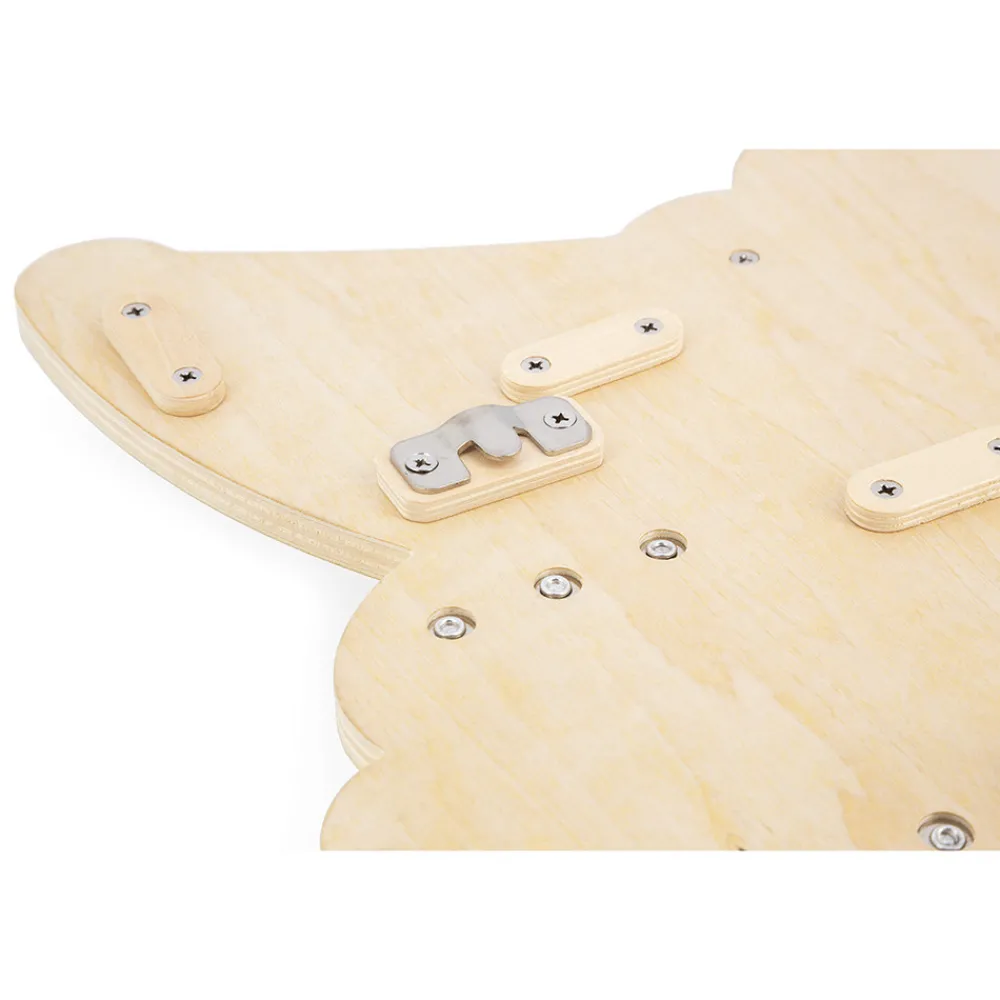 Janod Bouliers, Loopings & Panneaux D'Activités|Manipulation & Encastrement*Busy-board Crocodile en bois Tropik