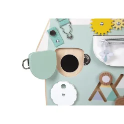 Janod Bouliers, Loopings & Panneaux D'Activités|Manipulation & Encastrement*Busy-board Ourson en bois Pure