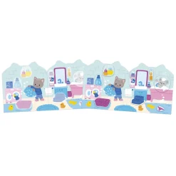 Janod Mosaïques & Gommettes*Cahier de Stickers et Décors La Maison