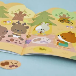 Janod Mosaïques & Gommettes*Cahier de Stickers et Décors La Forêt