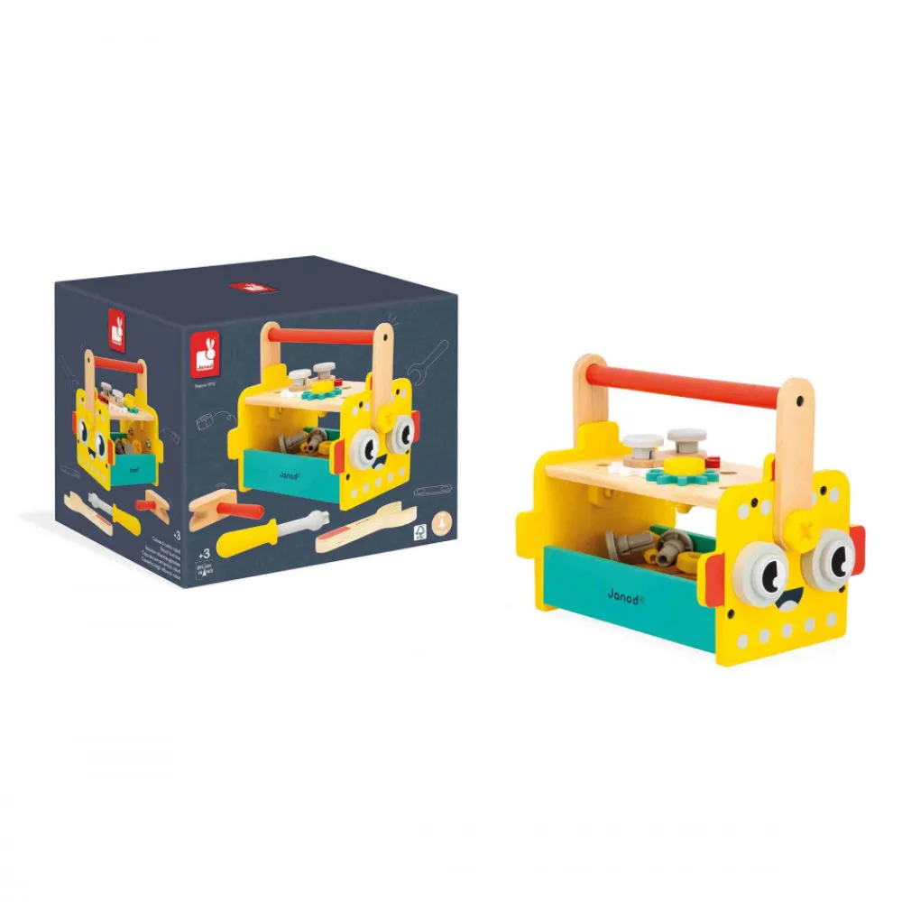 Janod Établis, Outils & Bricolage*Caisse à Outils Robot Brico'Kids