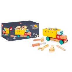 Janod Jouets À Promener & À Pousser*Camion à Tirer Brico'Kids