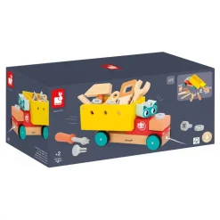 Janod Jouets À Promener & À Pousser*Camion à Tirer Brico'Kids