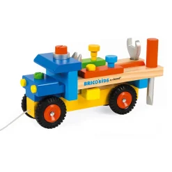 Janod Véhicules, Garages & Voitures|Établis, Outils & Bricolage*Camion de bricolage (bois)