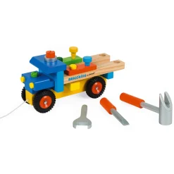Janod Véhicules, Garages & Voitures|Établis, Outils & Bricolage*Camion de bricolage (bois)
