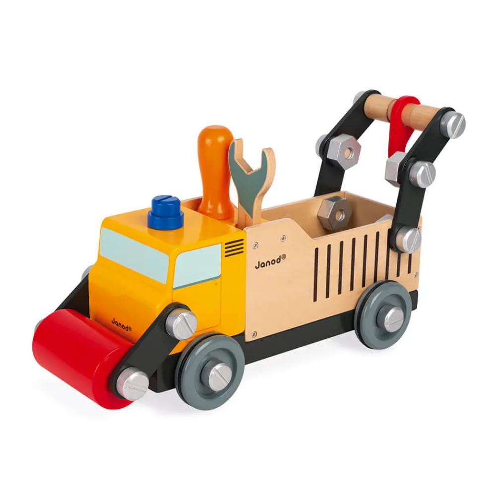 Janod Véhicules, Garages & Voitures|Établis, Outils & Bricolage*Camion de chantier Brico'kids