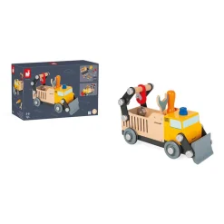 Janod Véhicules, Garages & Voitures|Établis, Outils & Bricolage*Camion de chantier Brico'kids
