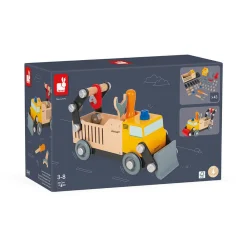 Janod Véhicules, Garages & Voitures|Établis, Outils & Bricolage*Camion de chantier Brico'kids
