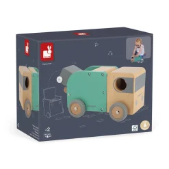 Janod Véhicules, Garages & Voitures|Trains & Véhicules*Camion Poubelle Bolid