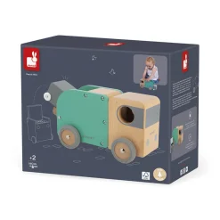 Janod Véhicules, Garages & Voitures|Trains & Véhicules*Camion Poubelle Bolid
