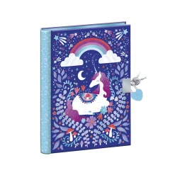 Janod Tampons & Papeterie*Carnet Secret Licorne Dreamland