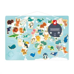 Janod Jeux Éducatifs Maternelle|Jeux Éducatifs Science & Géographie*Carte Monde Magnétique Minikids