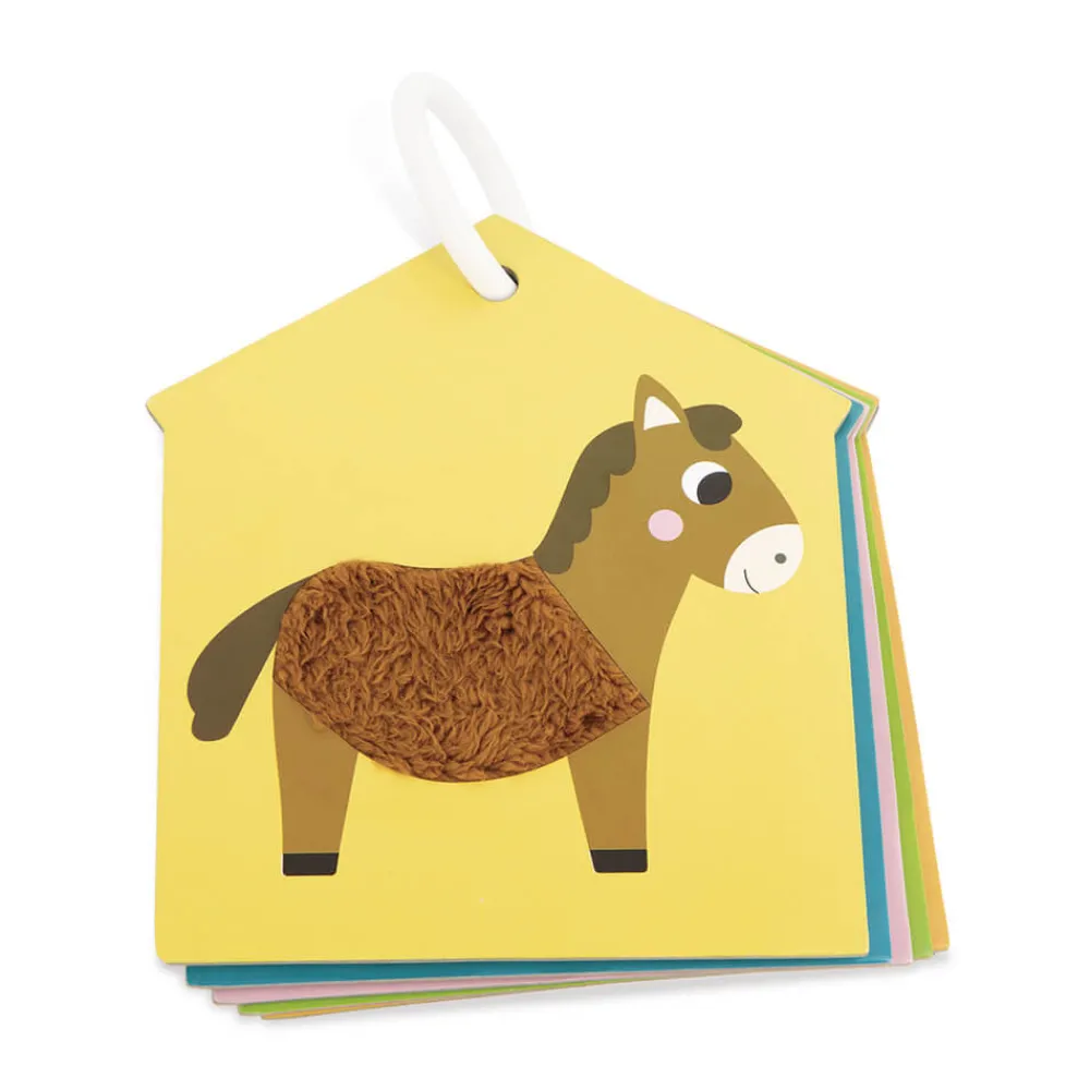 Janod Tracteurs & Animaux De La Ferme|Formes & Couleurs*Cartes Tactiles Ferme