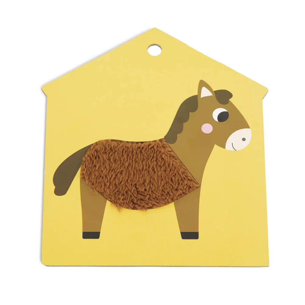 Janod Tracteurs & Animaux De La Ferme|Formes & Couleurs*Cartes Tactiles Ferme