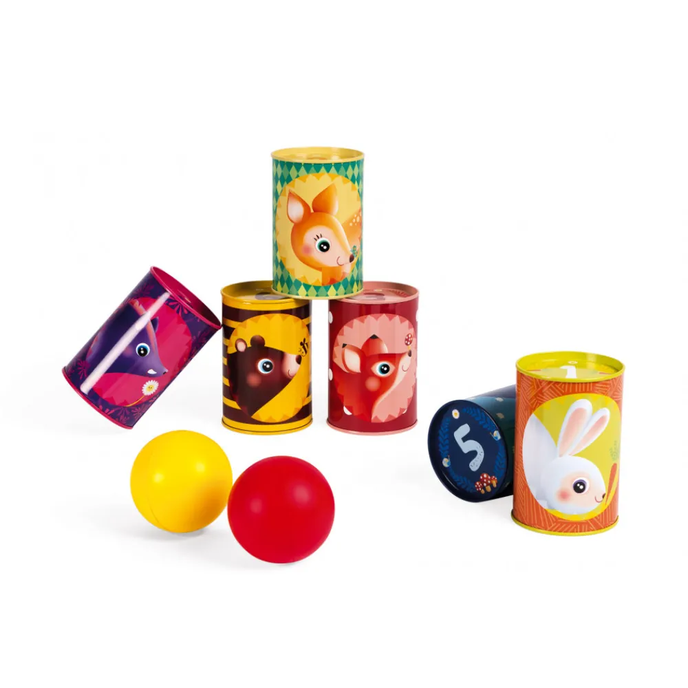 Janod Sports & Activités D'Extérieur|Jeux De Lancer*Chamboule-tout forêt