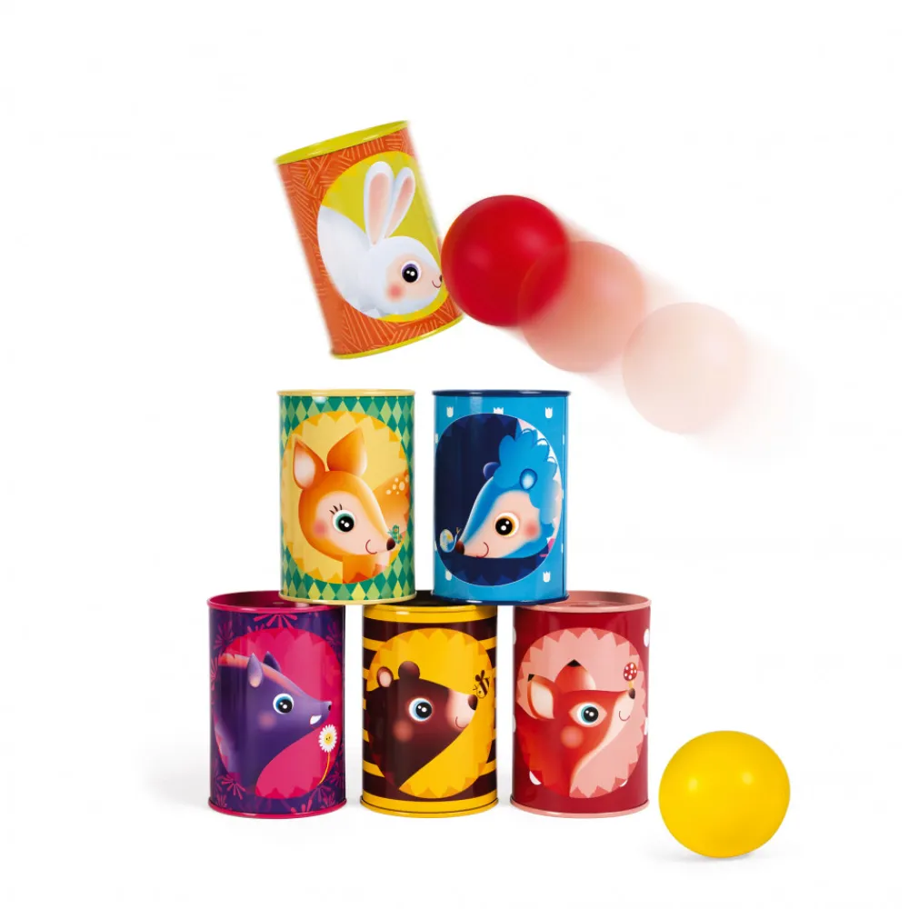 Janod Sports & Activités D'Extérieur|Jeux De Lancer*Chamboule-tout forêt