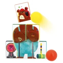 Janod Sports & Activités D'Extérieur|Jeux De Lancer*Chamboule-tout Monsieur Ours