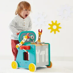 Janod Établis, Outils & Bricolage|Jouets À Bascule, Porteurs & Chariots*Chariot Robot Brico'Kids