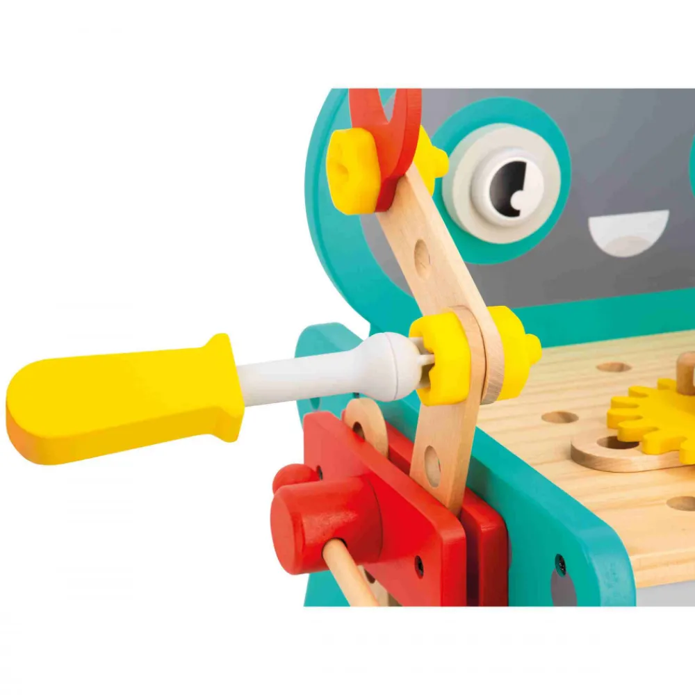 Janod Établis, Outils & Bricolage|Jouets À Bascule, Porteurs & Chariots*Chariot Robot Brico'Kids