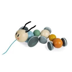 Janod Jouets À Promener & À Pousser*Chenille à Promener Sweet Cocoon (bois)