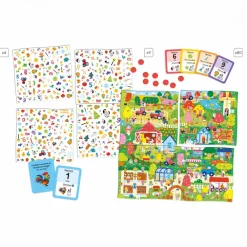 Janod Jeux De Mémoire & D'Associations|Jeux Éducatifs Maternelle*Cherche et Trouve les Chiffres