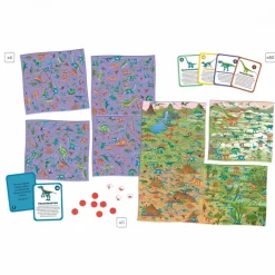 Janod Jeux De Mémoire & D'Associations|Jeux Éducatifs Primaire*Cherche et Trouve les Dinosaures