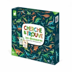 Janod Jeux De Mémoire & D'Associations|Jeux Éducatifs Primaire*Cherche et Trouve les Dinosaures