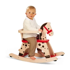 Janod Jouets À Bascule, Porteurs & Chariots*Cheval à Bascule Caramel (bois)