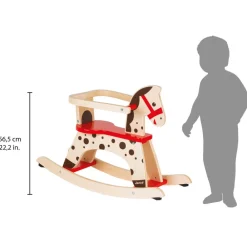 Janod Jouets À Bascule, Porteurs & Chariots*Cheval à Bascule Caramel (bois)