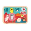 Janod Puzzles En Bois Premier Âge|Puzzles En Bois Premier Âge*Chunky Puzzle Animaux Familiers 7 pièces