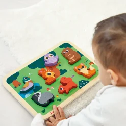 Janod Puzzles En Bois Premier Âge|Puzzles En Bois Premier Âge*Chunky Puzzle Forêt 7 pièces