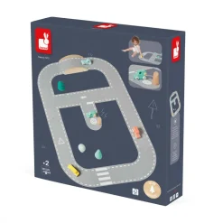 Janod Trains & Circuits|Véhicules, Garages & Voitures*Circuit en Feutrine Bolid