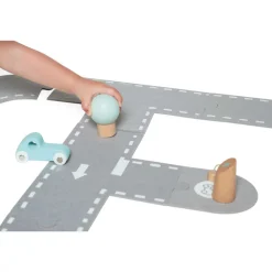 Janod Trains & Circuits|Véhicules, Garages & Voitures*Circuit en Feutrine Bolid